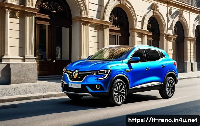 르노 삼성 XM3와 쉐보레 이쿼녹스 비교 - **Renault Arkana in a Vibrant Milanese Street Scene:**
    A sleek, modern Renault Arkana E-Tech Hyb...